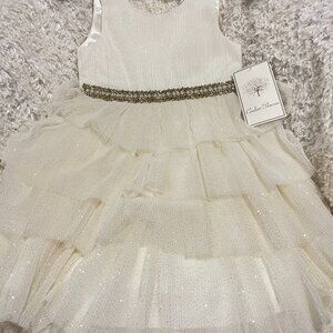 Couture Toddler 4 Girls Princess Dress NWT